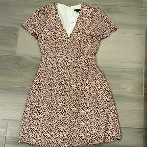 J. Crew Mercantile Size 2 Pink Floral Print Dress
